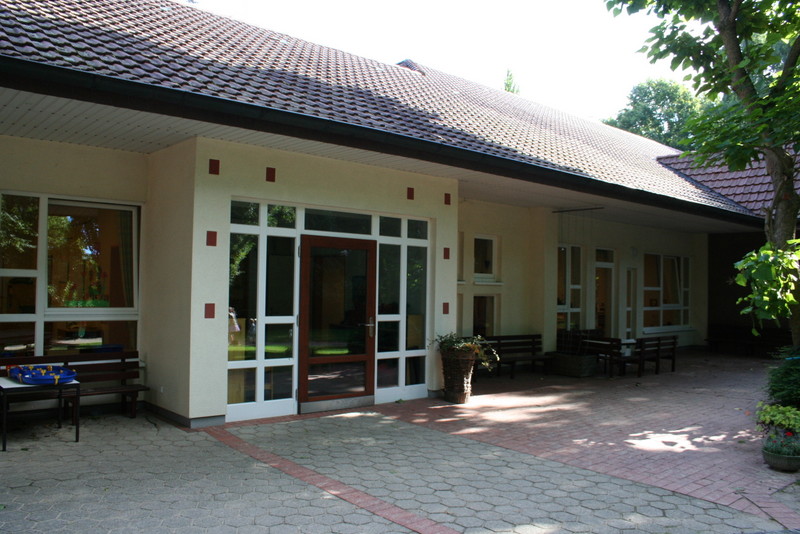 Kindergarten St. Josef – Eingang Spielplatz